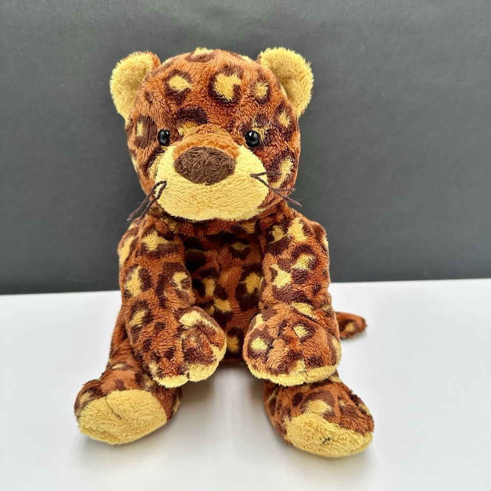 Ty Pluffies Pokey Leopard Cheetah 2003 Stuffed Animal 8” Beanbag Plush